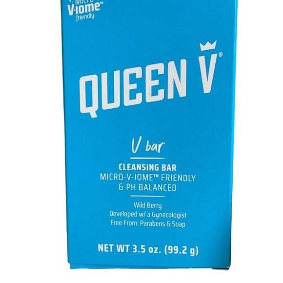 Queen V Brand Cleansing Bundle: Intimate Wash, Wash Bar, Wash Wipes - Picture 3 of 5
